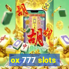 ox 777 slots